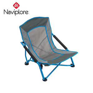 low back Lightweight easy carry folding chair outdoor picnic camping beach compact chair low back mesh sports chair