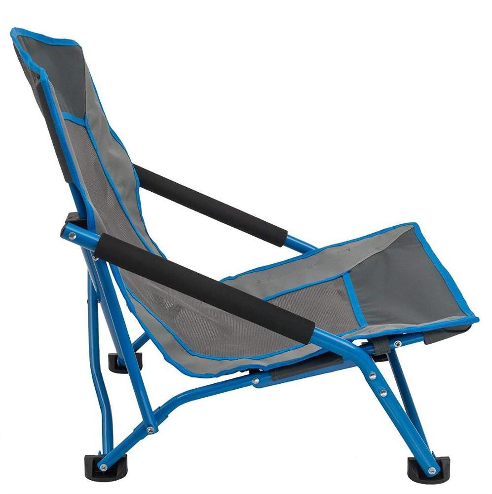 low back Lightweight easy carry folding chair outdoor picnic camping beach compact chair low back mesh sports chair