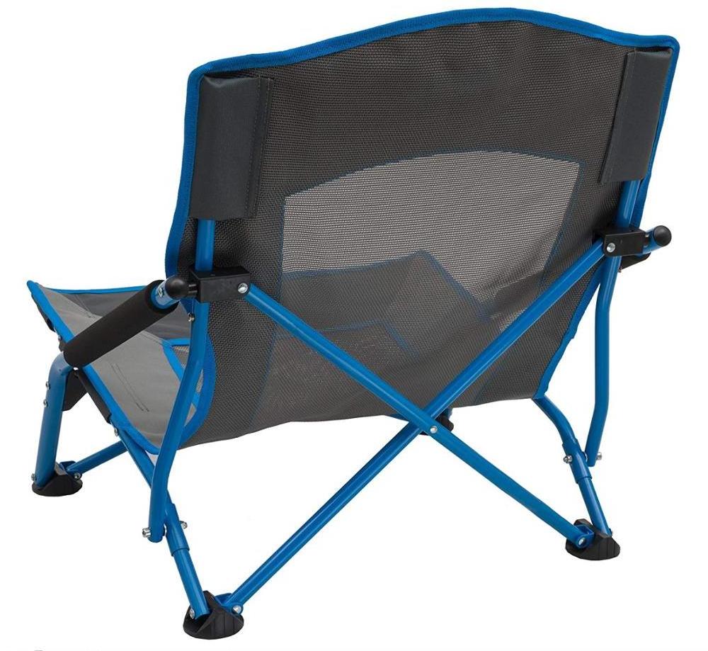 low back Lightweight easy carry folding chair outdoor picnic camping beach compact chair low back mesh sports chair