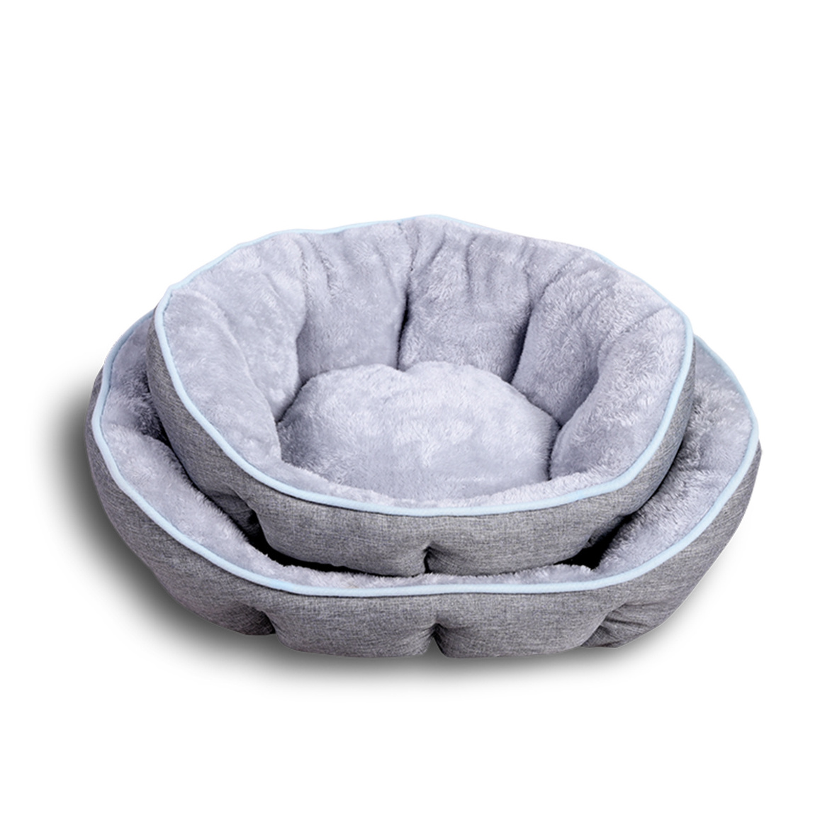 Paw Shape Pet Bed For Dogs Noble Pet Bed Designer Nest Small Size Wholesale Round Pet Bed