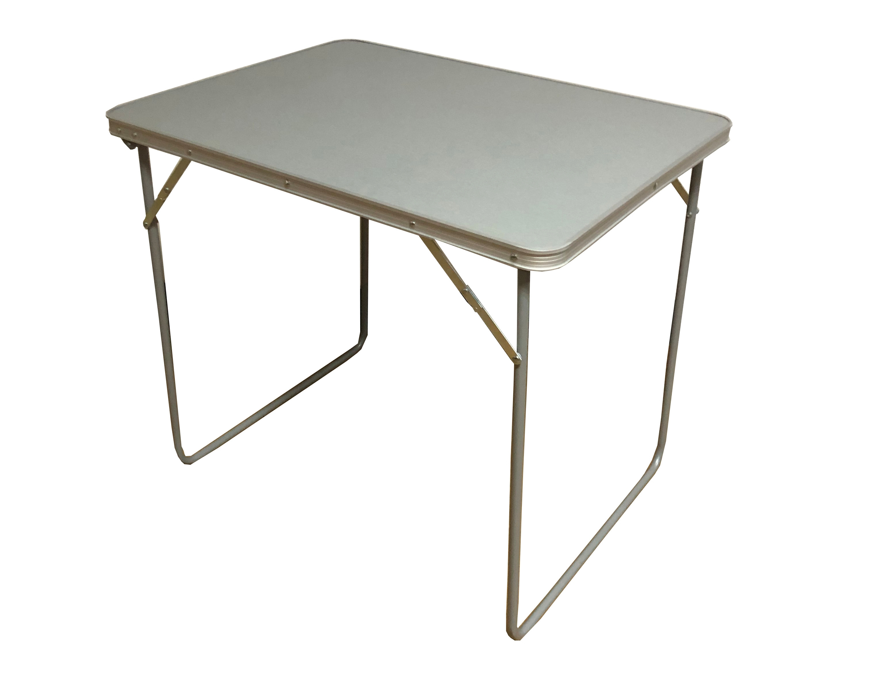 Portable outdoor MDF table top steel frame easy foldable tall folding carry camping picnic tables