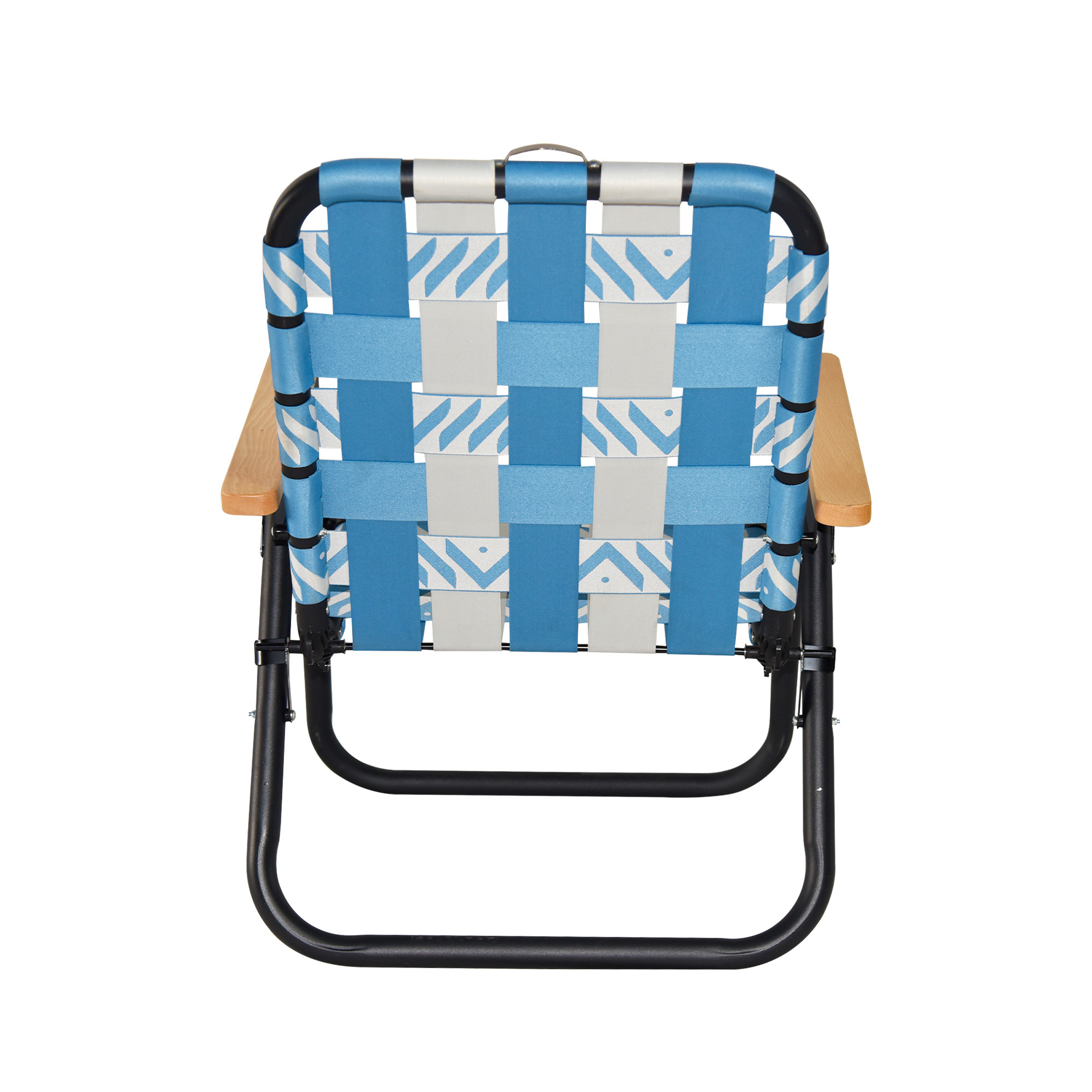 Wholesale Folding Stripes Backpack Portable aluminum  Foldable Heavy Duty Lounge Camping outdoor picnic travel Beach Chairs