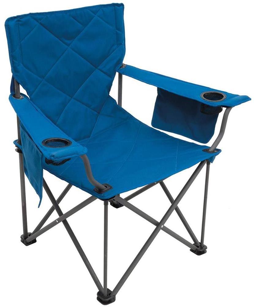 telescopic padded oversize camping chair with cooler maccabee camping chairs