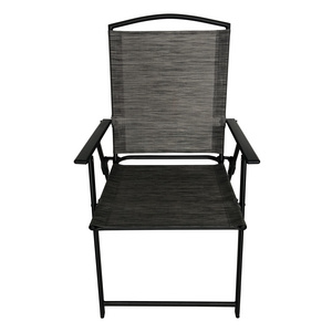 foldable and compact patio sling deck chair set bistro balcony chair