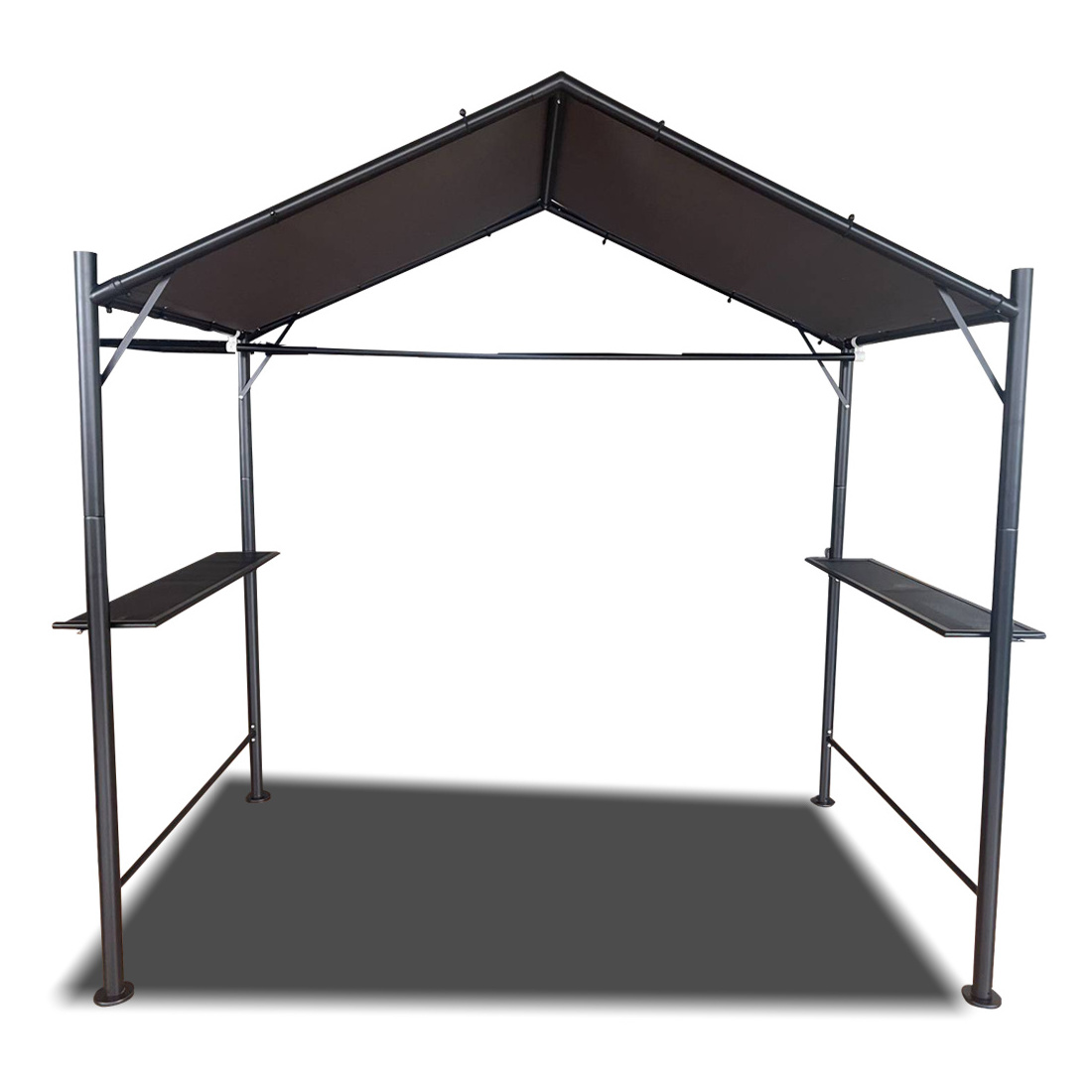 BBQ Shelter Outdoor Grill Gazebo Grilling gazebo Grill Canopy Shelter Outdoor Barbecue Serving Shelf Weather-Resistant Sun-Shade