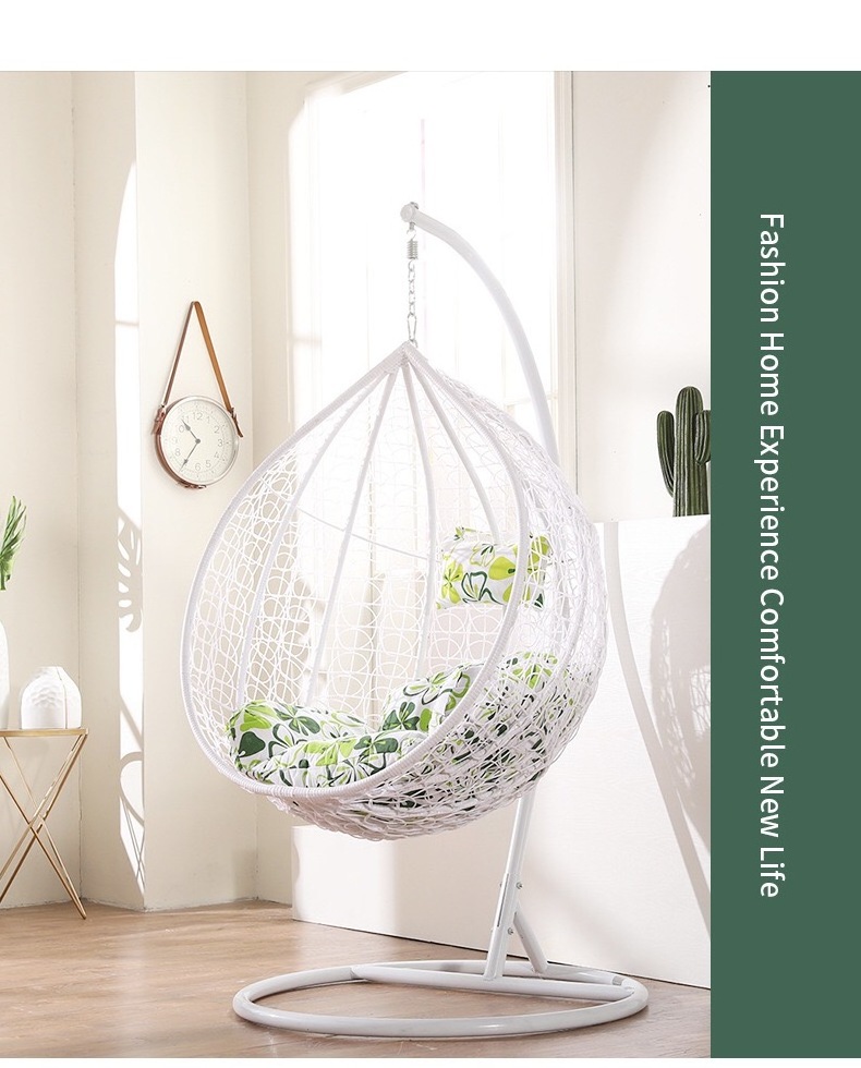 Hanging Chair With Stand,  Egg Chair With Stand, Swing Chair Outdoor Also For Indoor Garden Balcony Office Floor Hotel