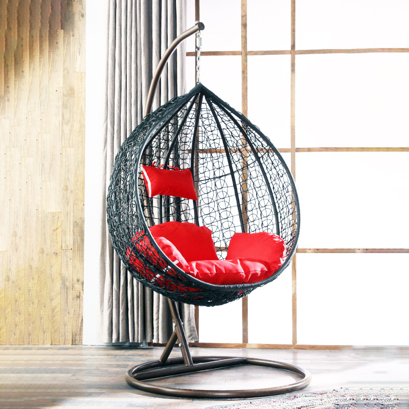 Hanging Chair With Stand,  Egg Chair With Stand, Swing Chair Outdoor Also For Indoor Garden Balcony Office Floor Hotel