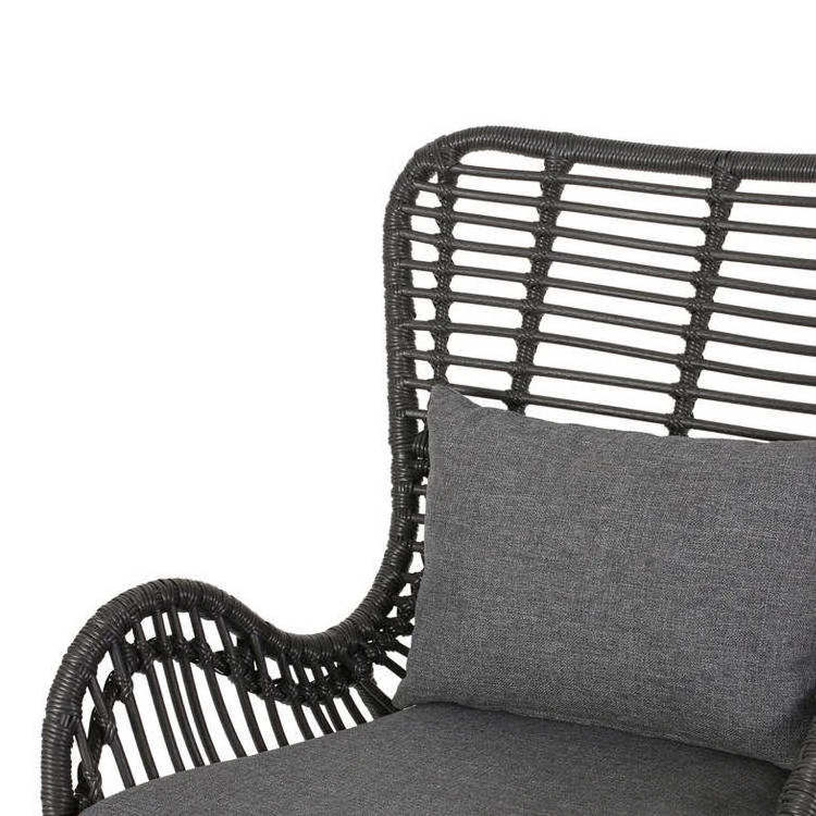 3 Pieces Bistro Rattan Outdoor Patio Sets, Wicker Bistro Chairs Patio Set, Rattan Bistro Chairs Patio Furniture Set