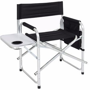 Tall back aluminium folding director chair lightweight portable camping chair easy to carry and store chair beach