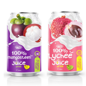 OEM ODM Healthy ISO  100% Mangosteen Fruit Juice Tropical Free Sample Fruit Juice Manufacturer