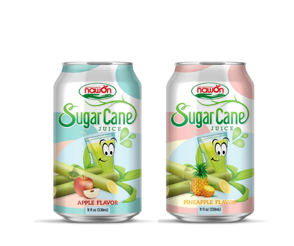 HALAL 330ml 100% Healthy Sugar Cane Juice 100% Fruit Juice Free Sample Fruit Juice Manufacturer OEM