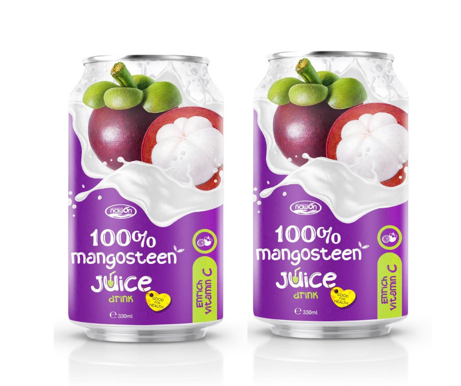 Healthy 330ml NAWON Vitamin C Drink Mangosteen Juice HALAL OEM 100% Fruit Juice