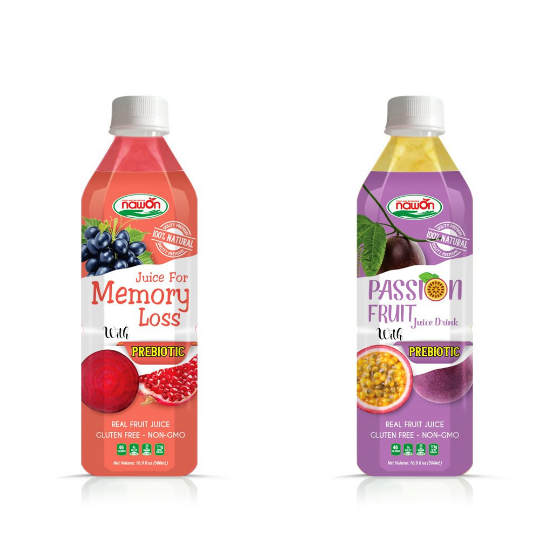 500ML HEALTHY FRUIT JUICE WITH  PROBIOTICS  GOOD JUICE FOR MEMORY LOSS NAWON FRUIT JUICE BOTTLE FREE SAMPLE OEM ODM