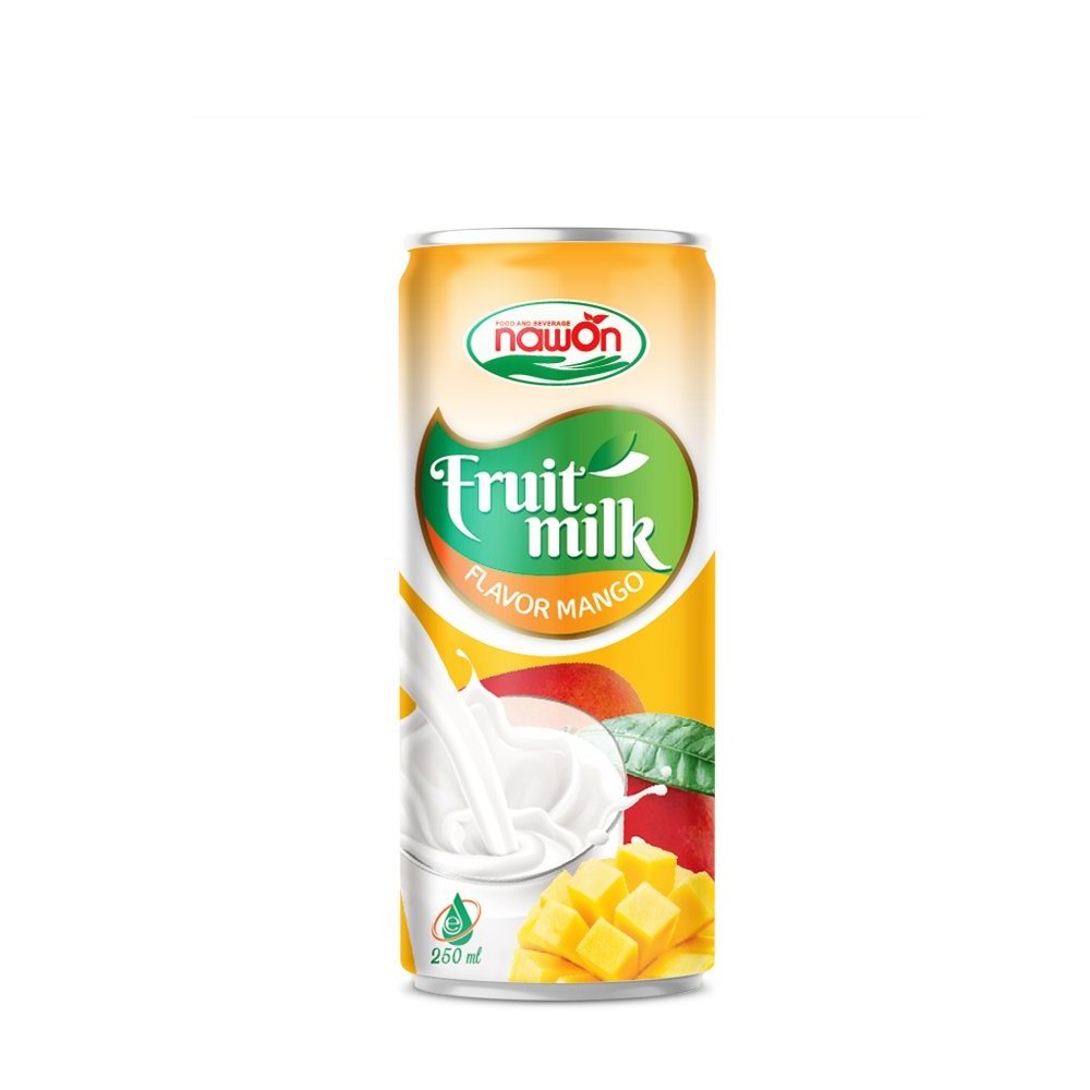 250ml NAWON Natural Fruit Milk Rose Flavor Wholesale Price OEM/ODM Vietnamese Beverage