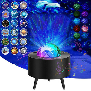 RGB LED Star Projector Nebula Galaxy Lamp Night Light with 40 Lighting Modes Laser 3D Galaxy Aurora Star Projection Lamp