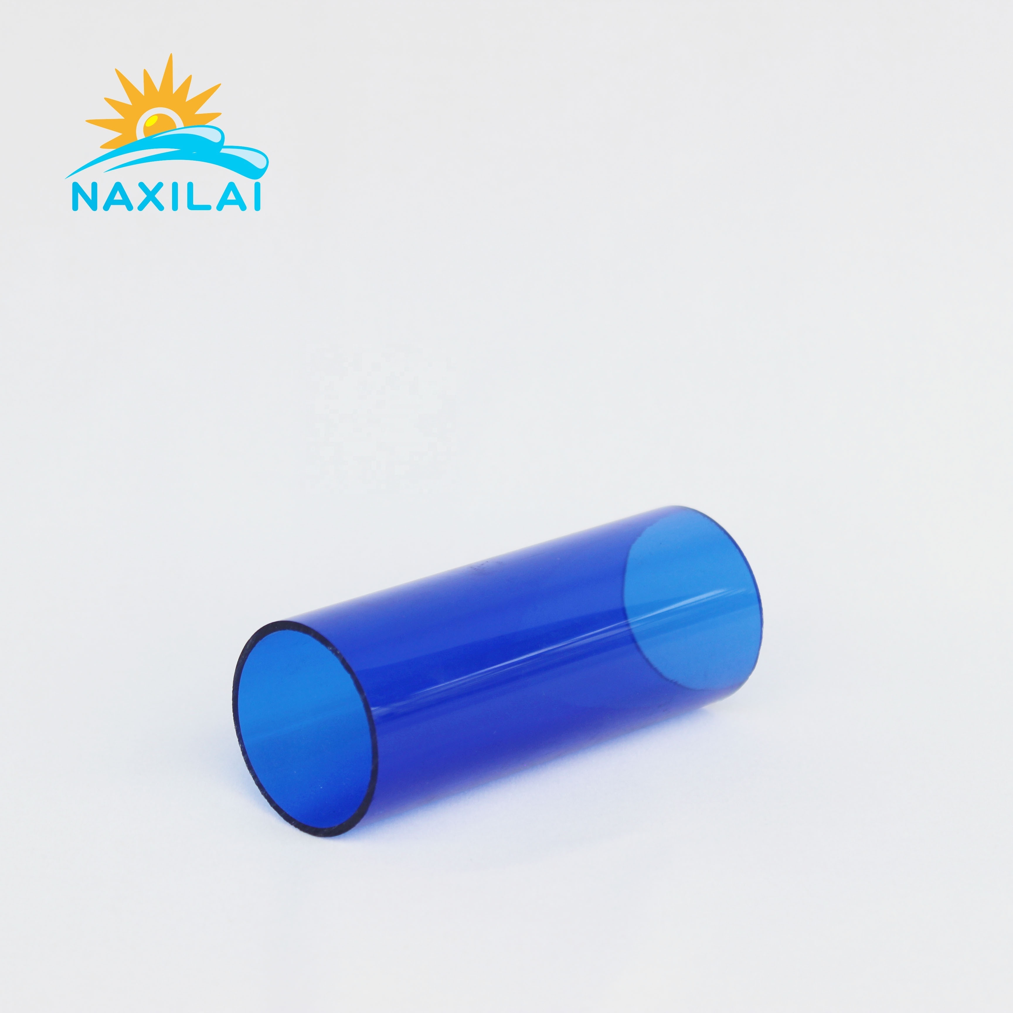 Naxilai acrylic cut to size plastic 30mm 40mm 60mm transparent pipe 2mm 3mm orange red green blue  extruded colored acrylic tube