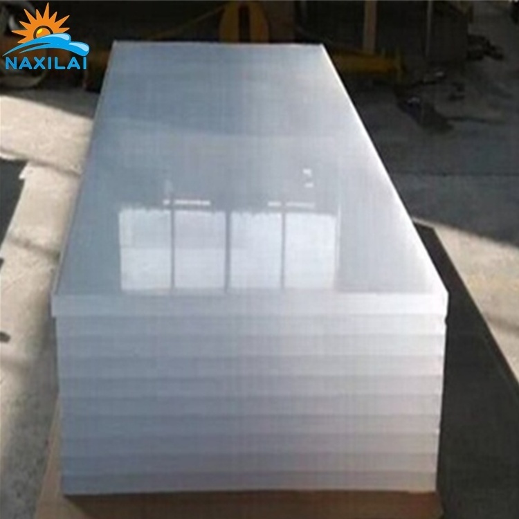 Naxilai  thick clear plastic  Sheet Acrylic Brick Acrylic CNC 50mm Thick Plexi-glass Sheet in Stock