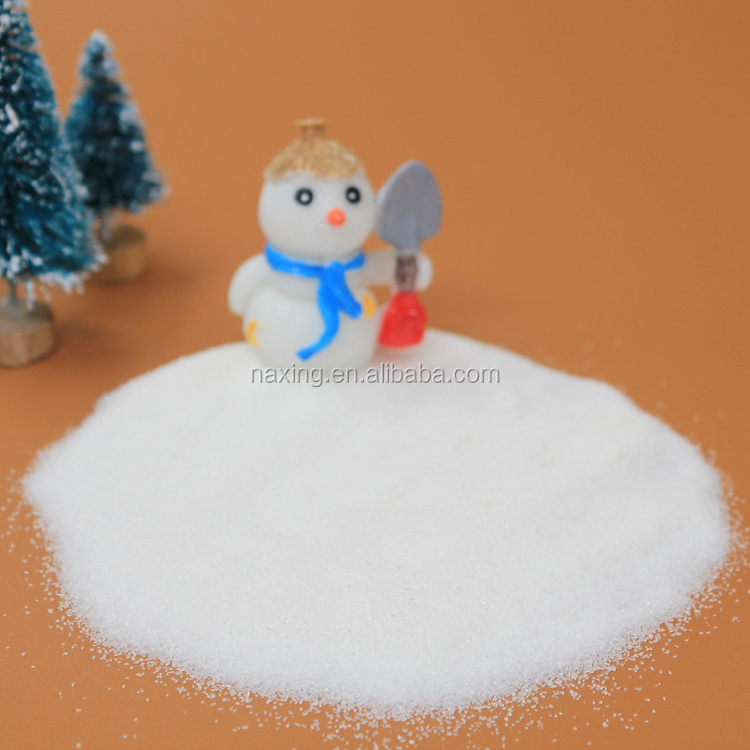 China wholesale Christmas decoration instant snow activities for cloud slime