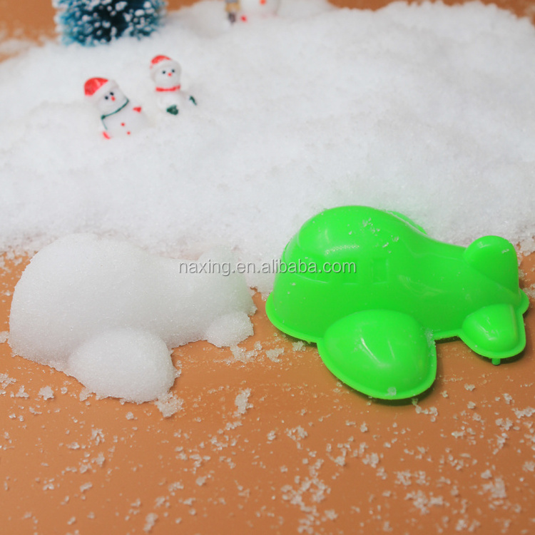 2021 high quality white decoration Romantic snow artificial Instant Snow Powder as children toys christmas gift