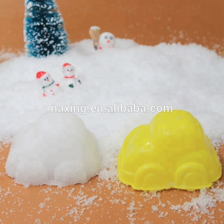 Wholesale wedding party decoration snow magic snow decoration artificial Instant Snow Powder for Christmas gift