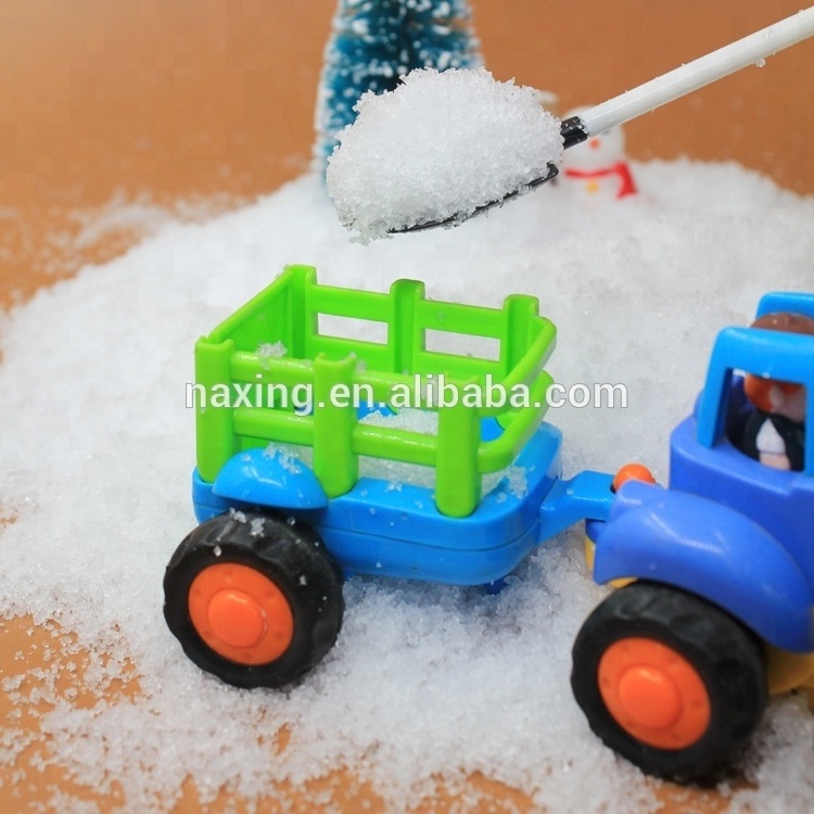 Wholesale wedding party decoration snow magic snow decoration artificial Instant Snow Powder for Christmas gift