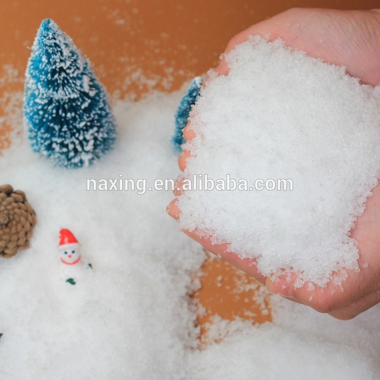 Wholesale amazo ebuy Novelty instant snow powder artifical snow for Outdoor christmas tree decoration