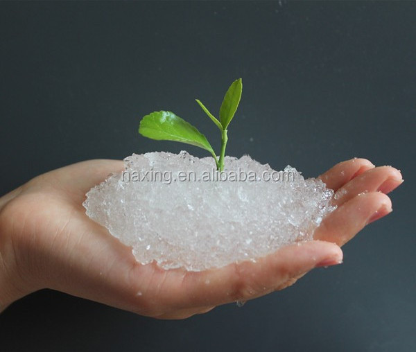 Water retaining agent factory price solid rain super absorbent polymer for agriculture grade