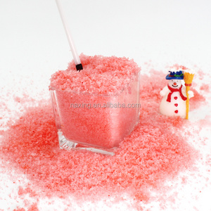 China wholesale Christmas decoration instant snow activities for cloud slime