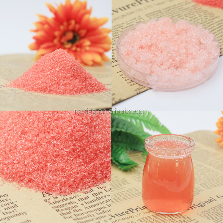 SAP Crystal for Pedi Jelly Pedicure Foot Spa with Lemon strawberry green tea ocean fragrance