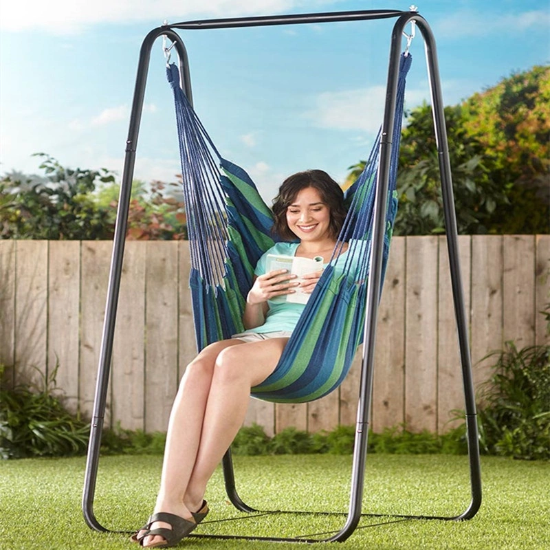 Iron Metal Black Swing Frame Hammock Chair Frame Hammock Frame