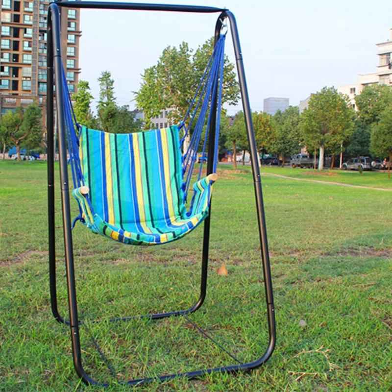 Iron Metal Black Swing Frame Hammock Chair Frame Hammock Frame