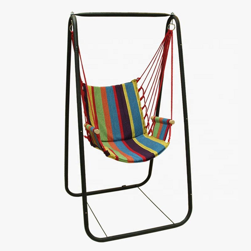 Iron Metal Black Swing Frame Hammock Chair Frame Hammock Frame