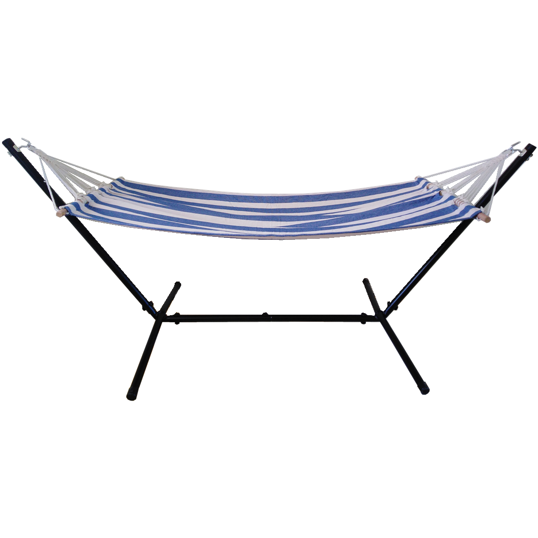 2022 spring new Hammock with stand Folding Camping Double Hammock Stand Outdoor Swing