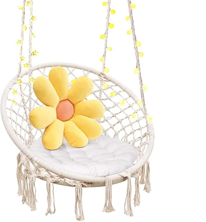 Hot sale Outdoor Single Seat Garden Furniture Rattan Patio Swings Hanging Egg Chair hammock