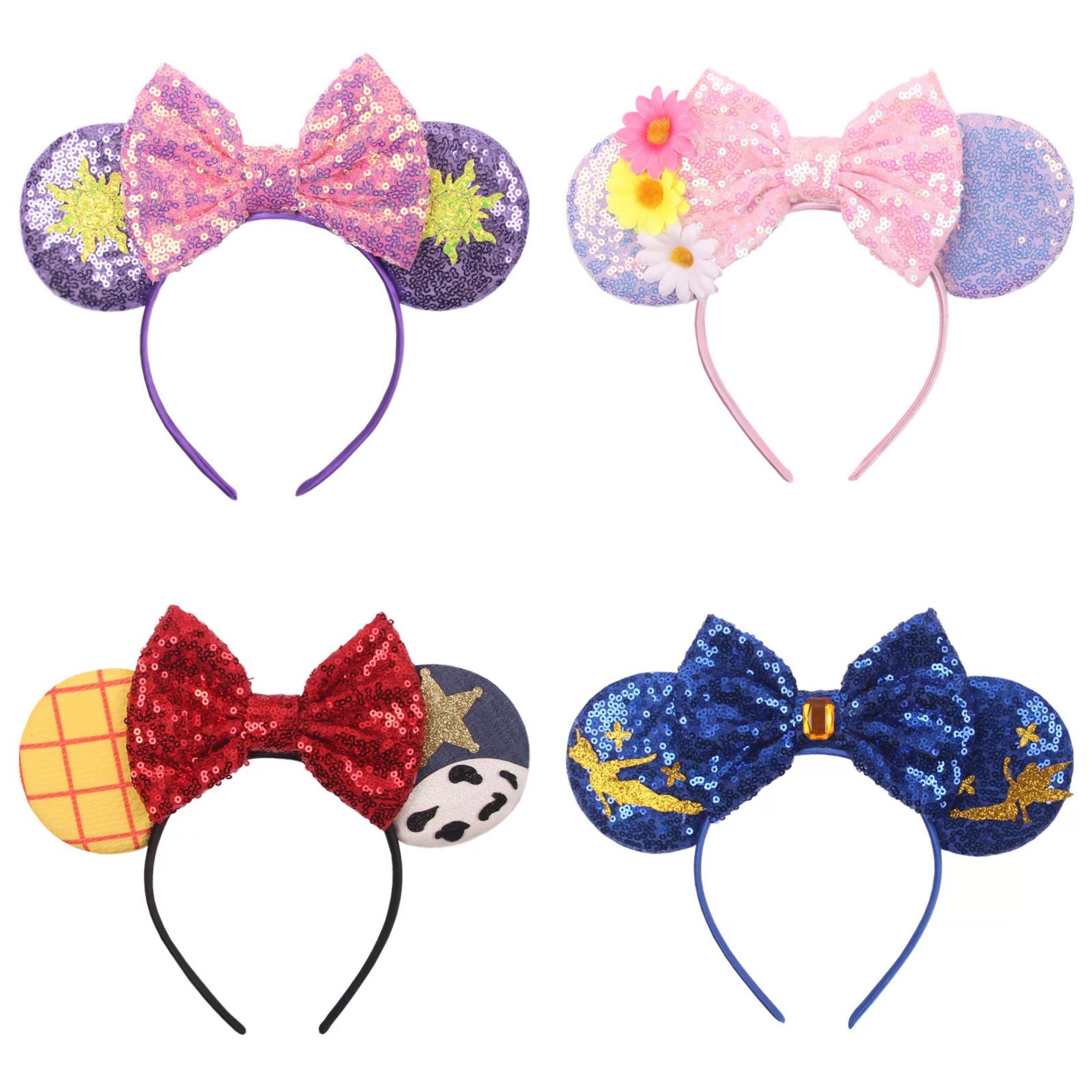 Promotional Rhinestones Headbands For Kids Bow Festival Fashion Custom Jewelry Hair Accessories For Children