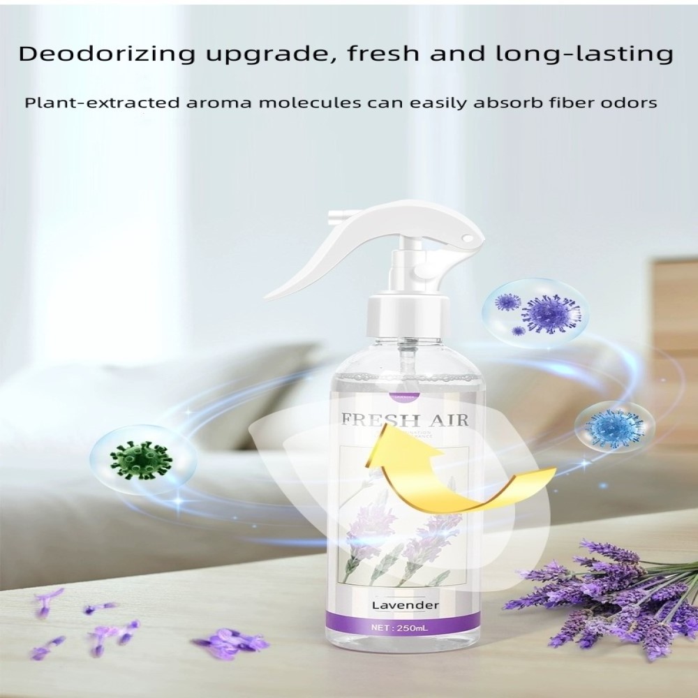 Household Fabric Freshener Spray Cloth Deodorant Spray Freshly Dried With Plant Based Odour Neutraliser Lavender Spray