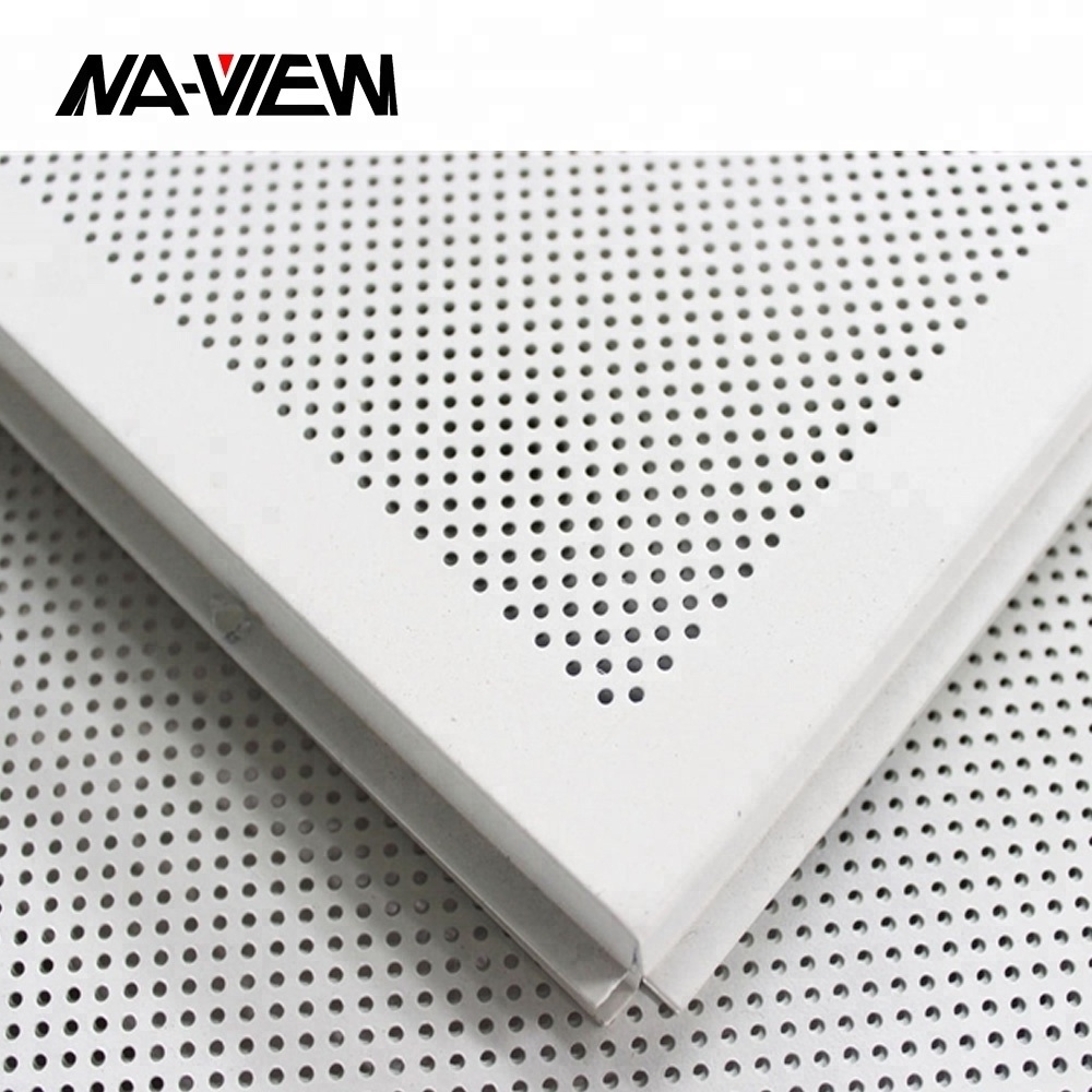 The new design of sound insulation aluminum ceiling panel