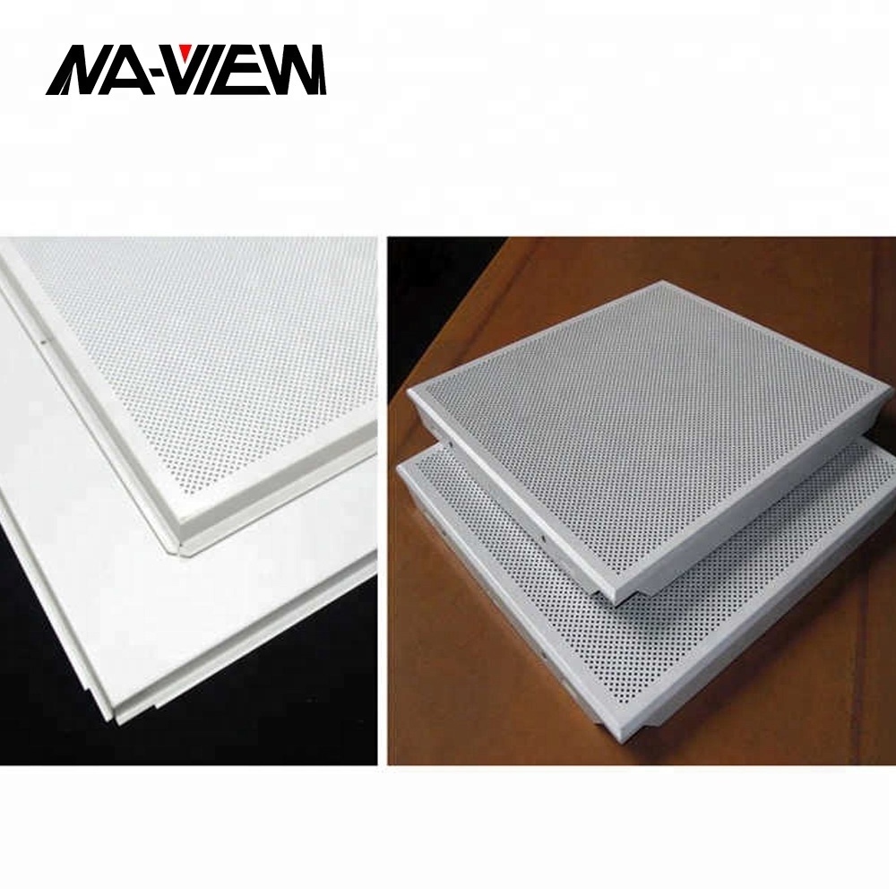 The new design of sound insulation aluminum ceiling panel