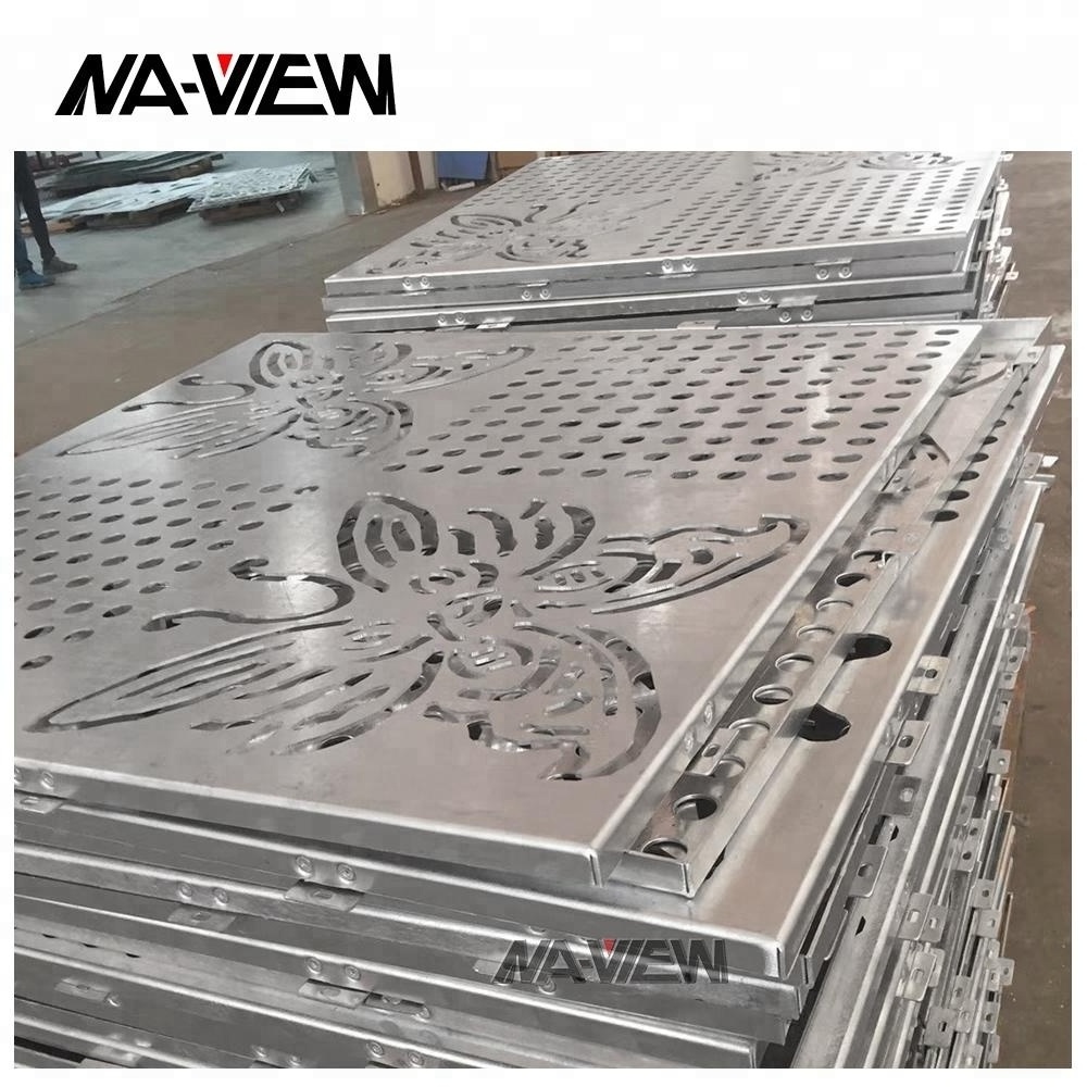 Customized metal stainless steel aluminum alloy perforated panel