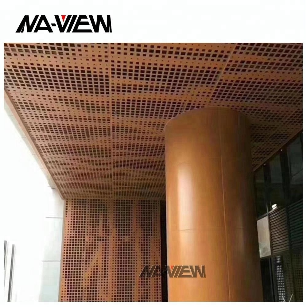 Customized metal stainless steel aluminum alloy perforated panel