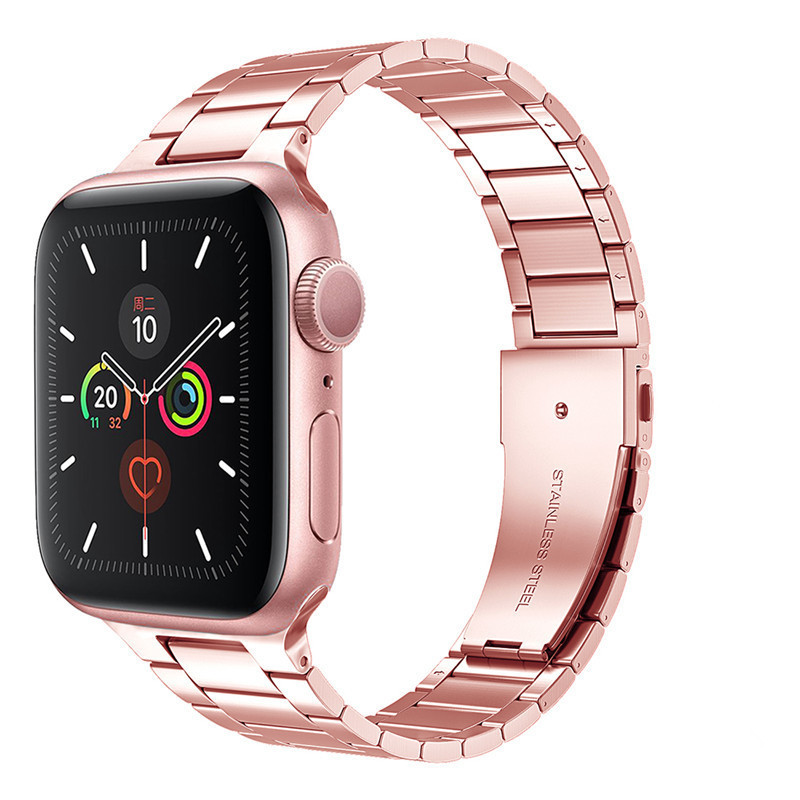 Thin Stainless steel band for apple watch slim metal strap 49mm 45mm 41mm iwatch series 8/7/6/5/4/3/2/1/SE