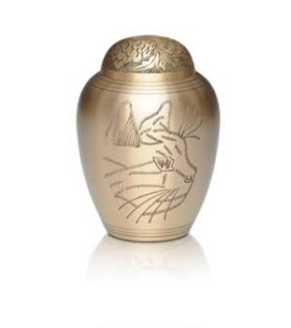 Best Selling wholesale pet urns Brass cremation urns for pet ashes keepsake memorial ceramic pet urn