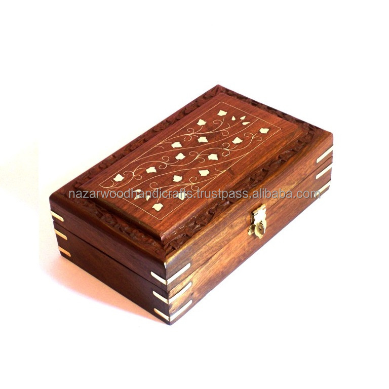 Latest Trending Indian Handicraft Antique Wooden wholesale mini box wooden trinket box good price item