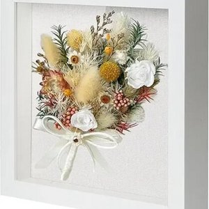 Factory direct sales wood frames wall picture bulk shadow boxes dried flower photo frame