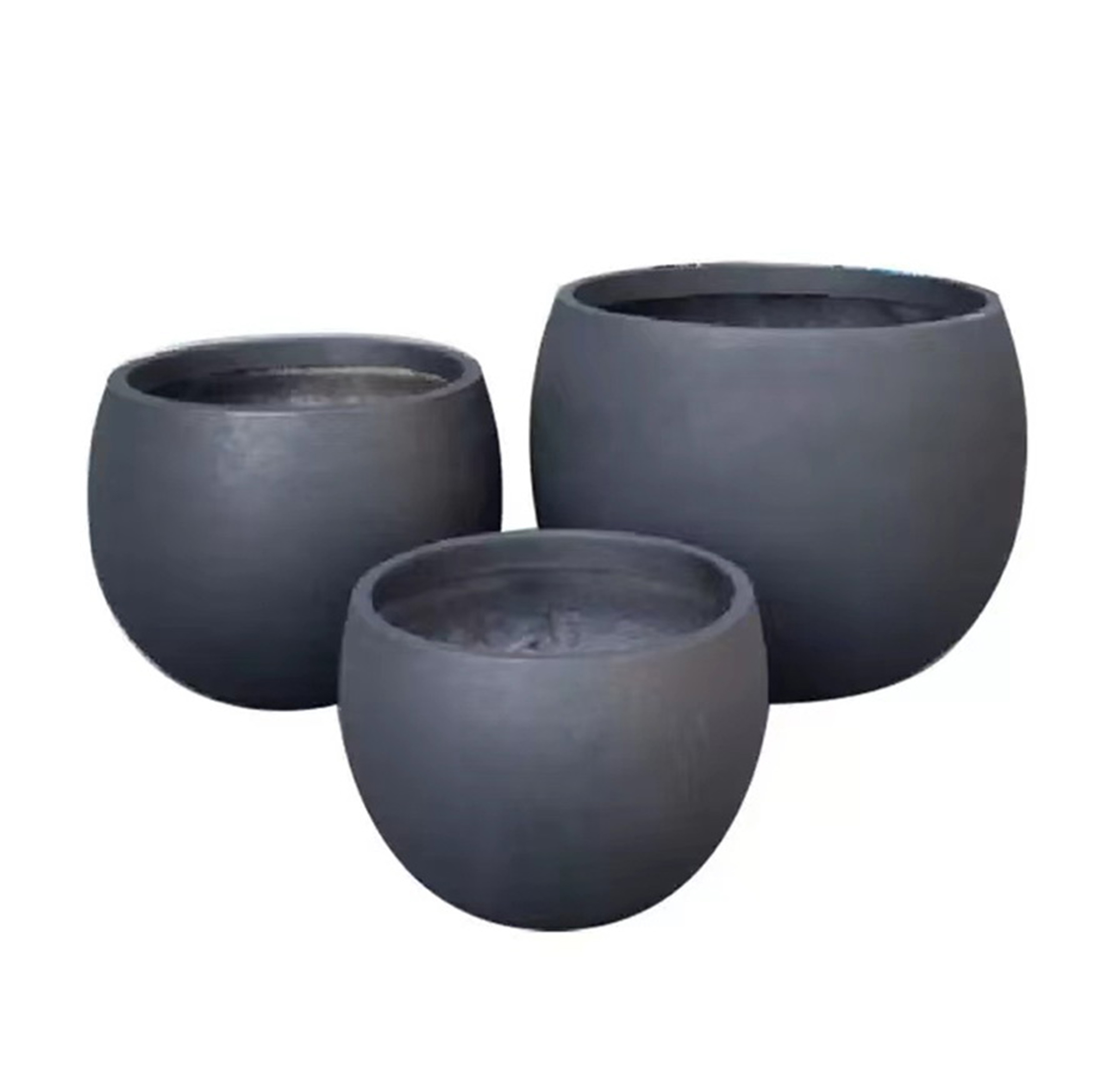 Are Popular Garden Hotel Decorative Large Round Flowerpots Minimalist Plant Pot Fiberglass Wooden Planter Box for Shopping Mall