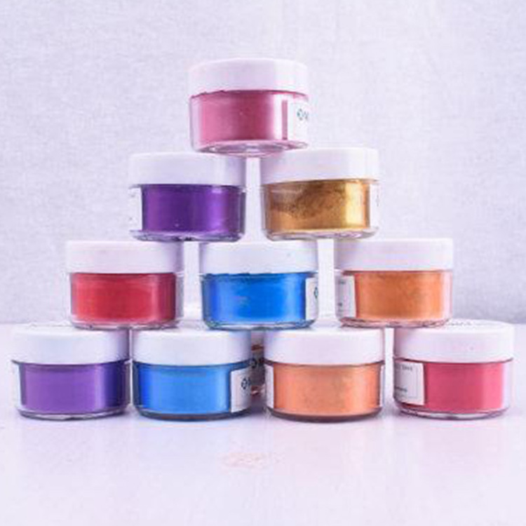 Food Grade Metallic Luster Dust Edible Glitter Pigment Edible Gold Powder For Cake Decorations