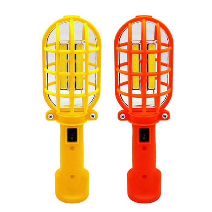 Newest Portable Dual COB LED Trouble light Emergency Car Inspection Magnetic 3W COB work lamp