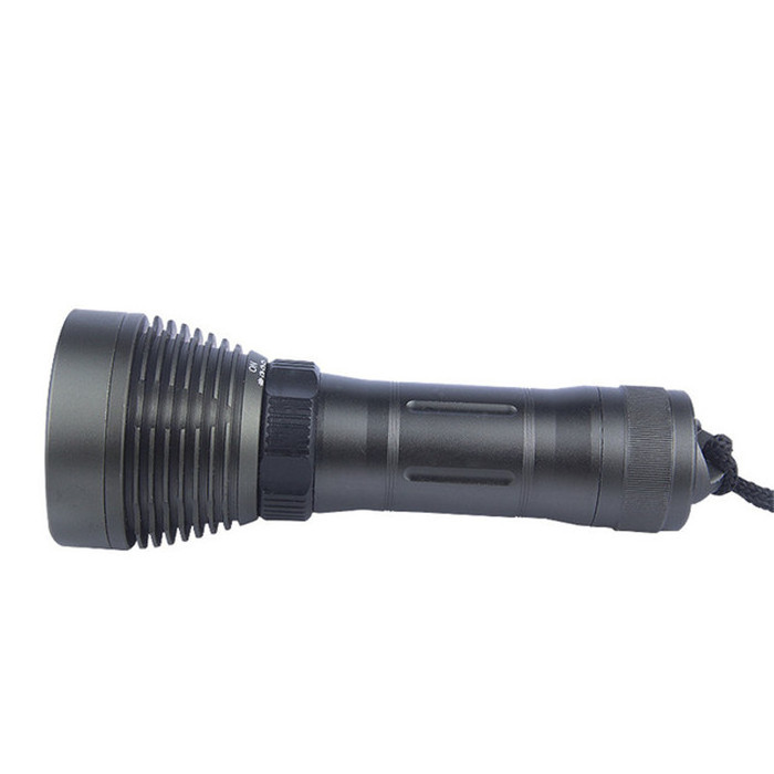 Aluminum powerful T6 LED Scuba Diving flashlight Waterproof IPX8 handheld Dive led torch flashlight