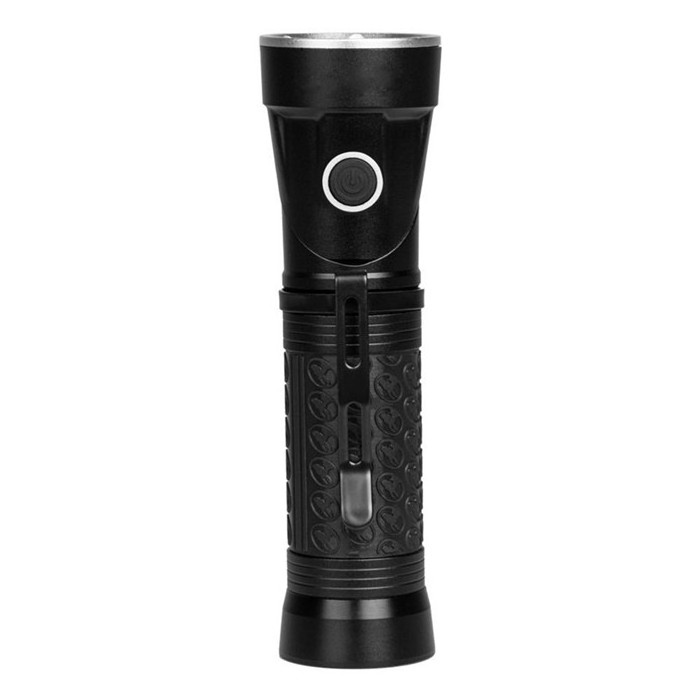 Portable 18650 LED Torch Light 90 Degree Rotation Adjustable Tactical LED Torch Flashlight with Strong Magnets for Work Scenes