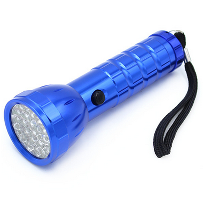 High quality 28 LED 395NM UV Blacklight Portable UV Scorpion Flashlight Super Bright Detection UV Torch Light